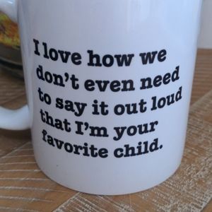 Favorite child mug ☕